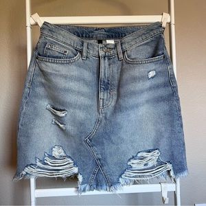 Denim skirt